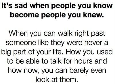 Truly, it's sad