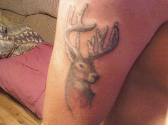 Buck Deer Tattoo