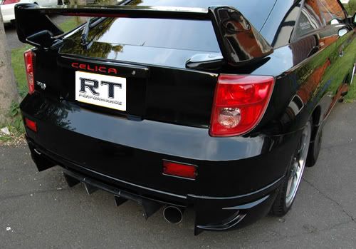 toyota celica rear diffuser #5