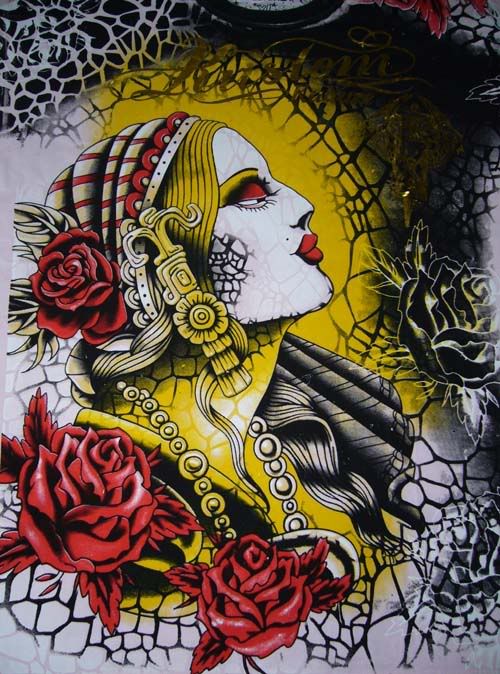 Mosaic of Princess Tattoo Vintage Ed.113