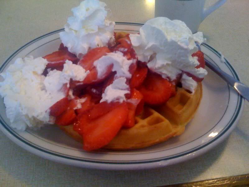 Strawberry Waffles