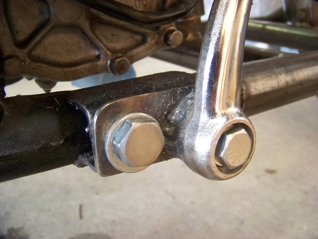 xs650 foot controls not forwards ChopCult