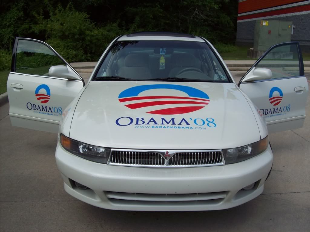 Front view of my Obamamobile Pictures, Images and Photos