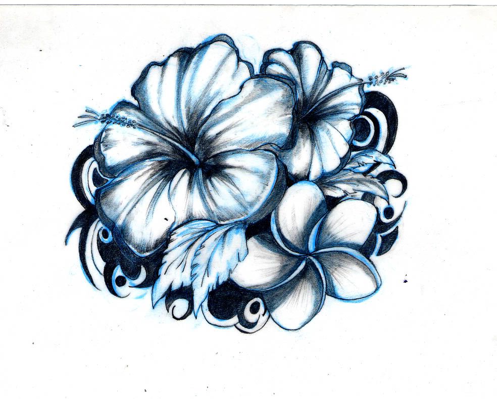 Tropic+Flower+Tattoo. Tattoo