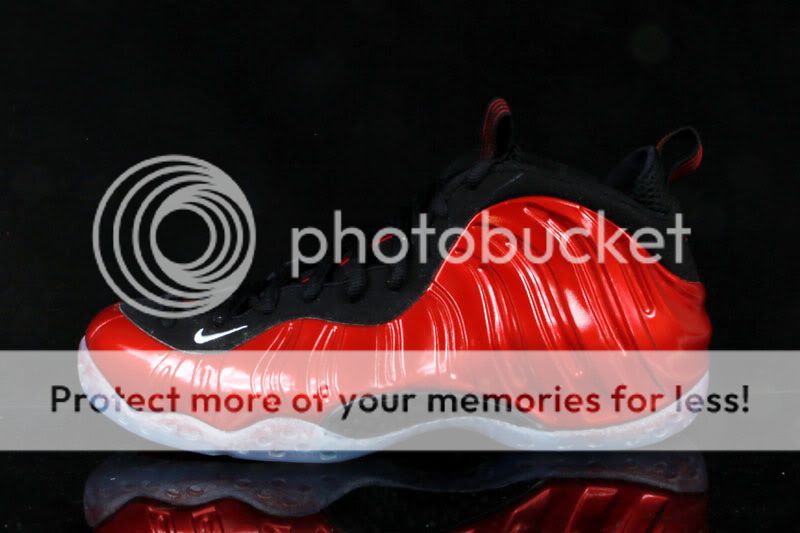   FOAMPOSITE ONE METALLIC RED GALAXY SIZE 8.5 XI RETRO CHICAGO CONCORD