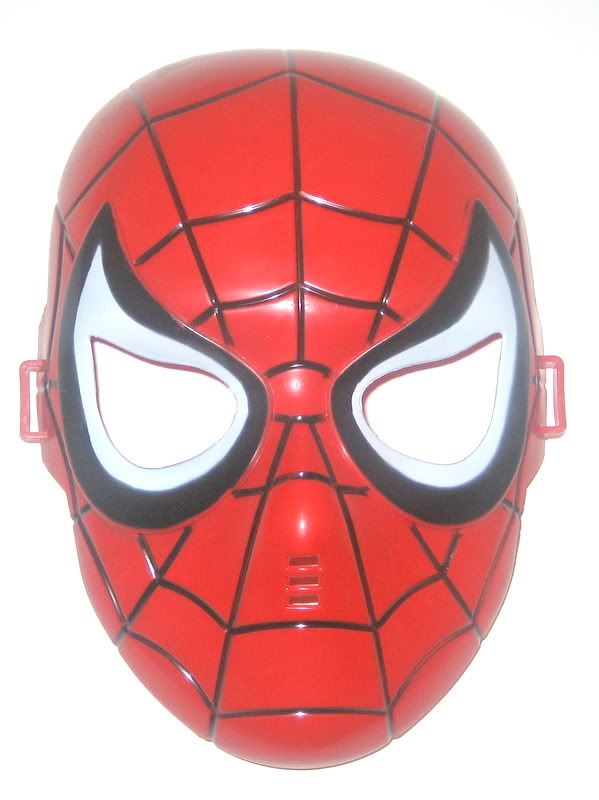 Halloween Spiderman Figure Plastic Eye Face Funny Mask