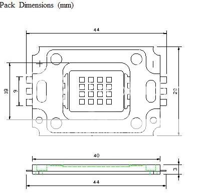 HIGH POWER 50W 12000K WHITE LED 4000 4500LM 24 26V  